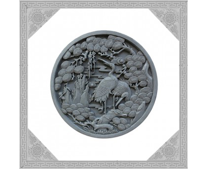 SQ一075松鹤延年700x700x45=19kg